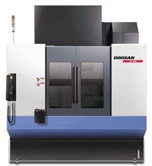 Doosan VC500 CNC milling machine shown on Maitland Engineering’s original website